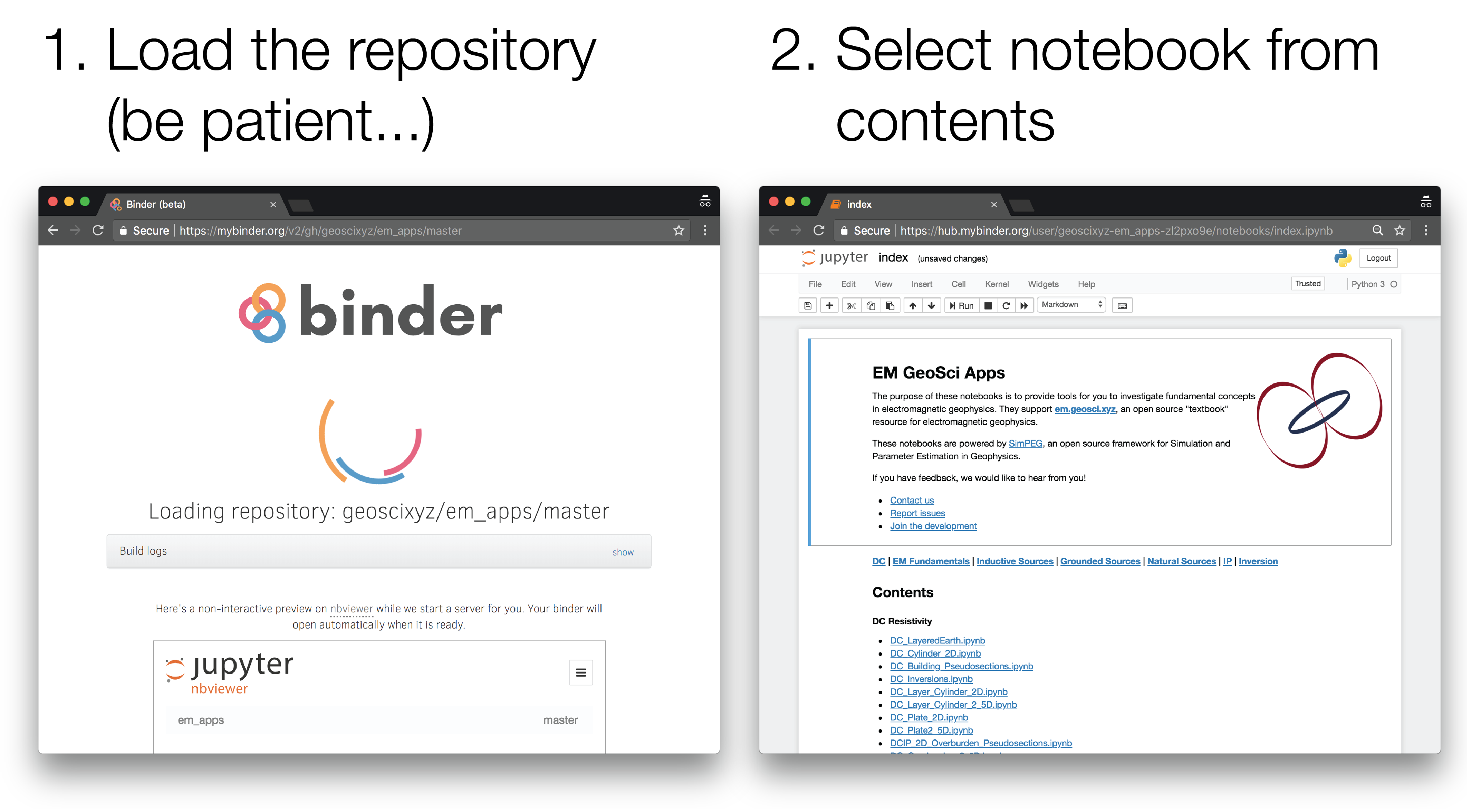 binder-steps